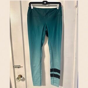 Alo -teal ombré leggings